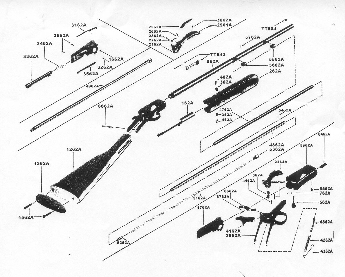 winchester model 190 replacement parts